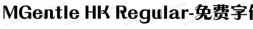 MGentle HK Regular字体转换